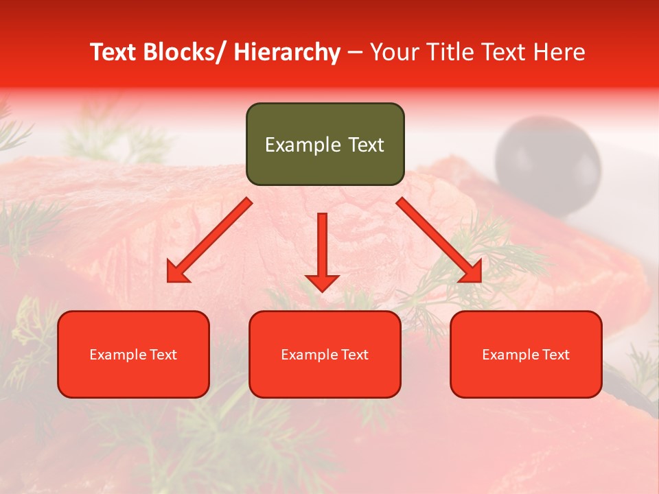 Seafood Object Refreshment PowerPoint Template