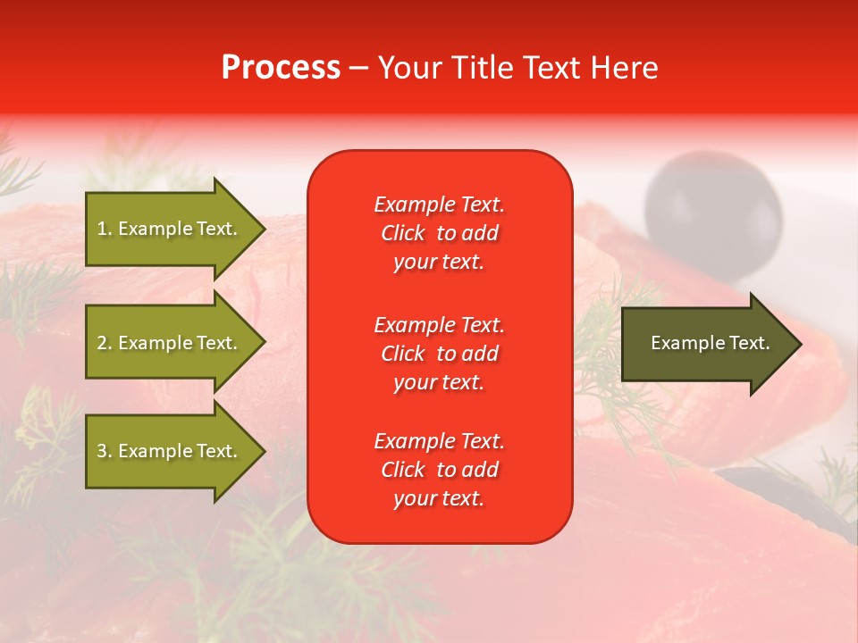 Seafood Object Refreshment PowerPoint Template