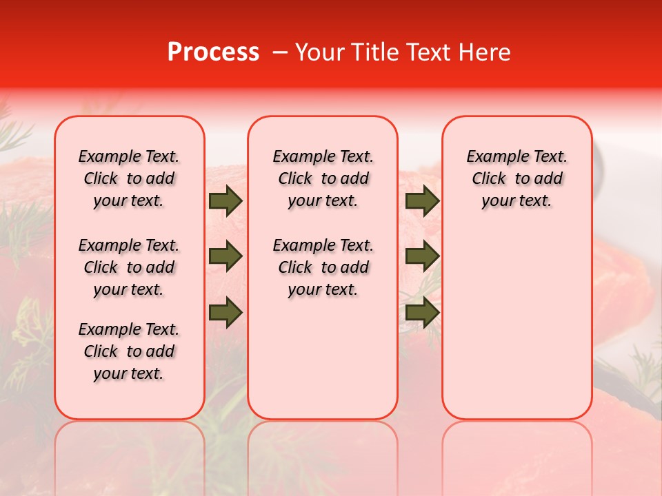 Seafood Object Refreshment PowerPoint Template