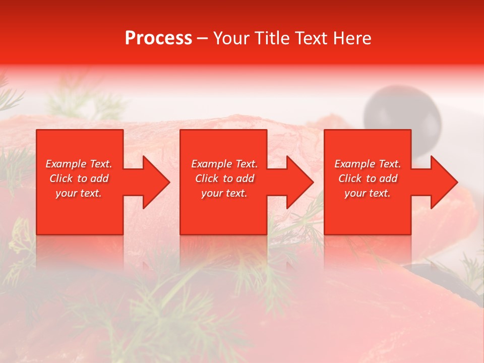 Seafood Object Refreshment PowerPoint Template