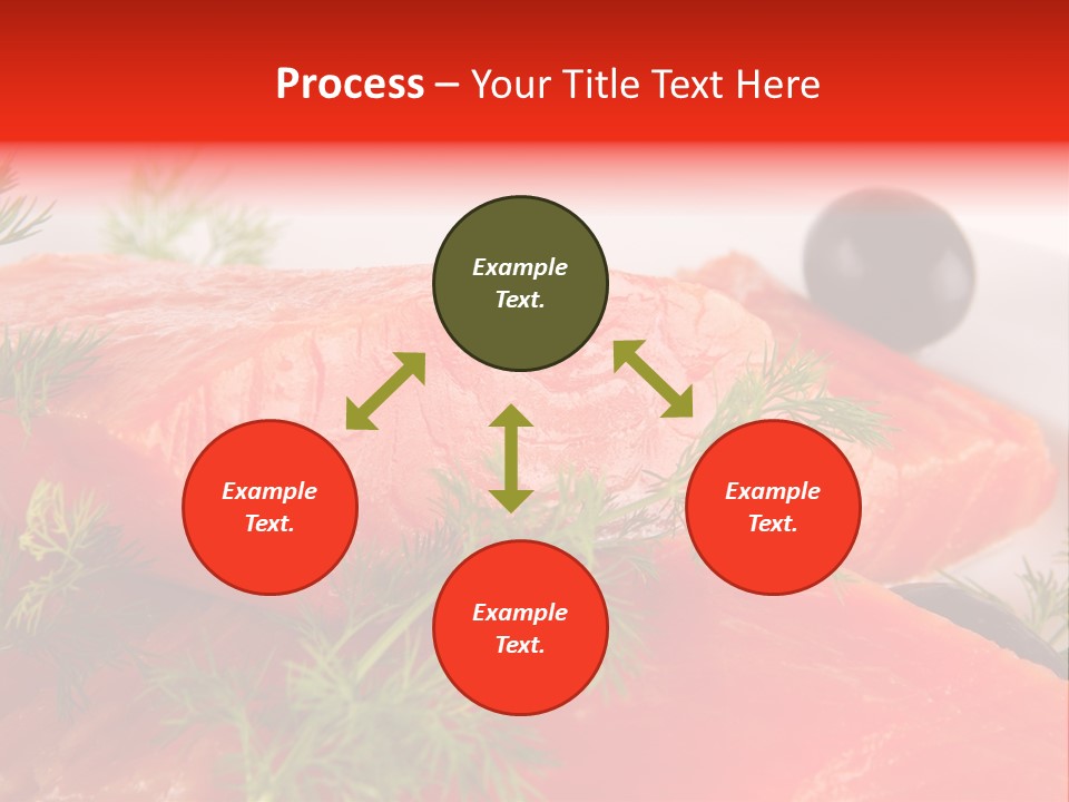 Seafood Object Refreshment PowerPoint Template