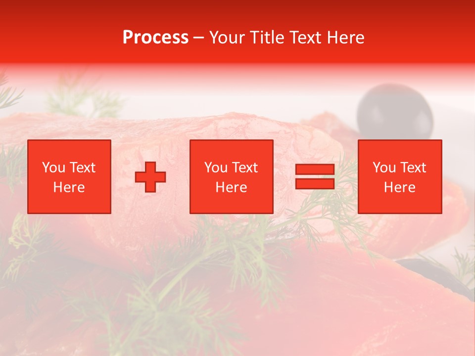 Seafood Object Refreshment PowerPoint Template