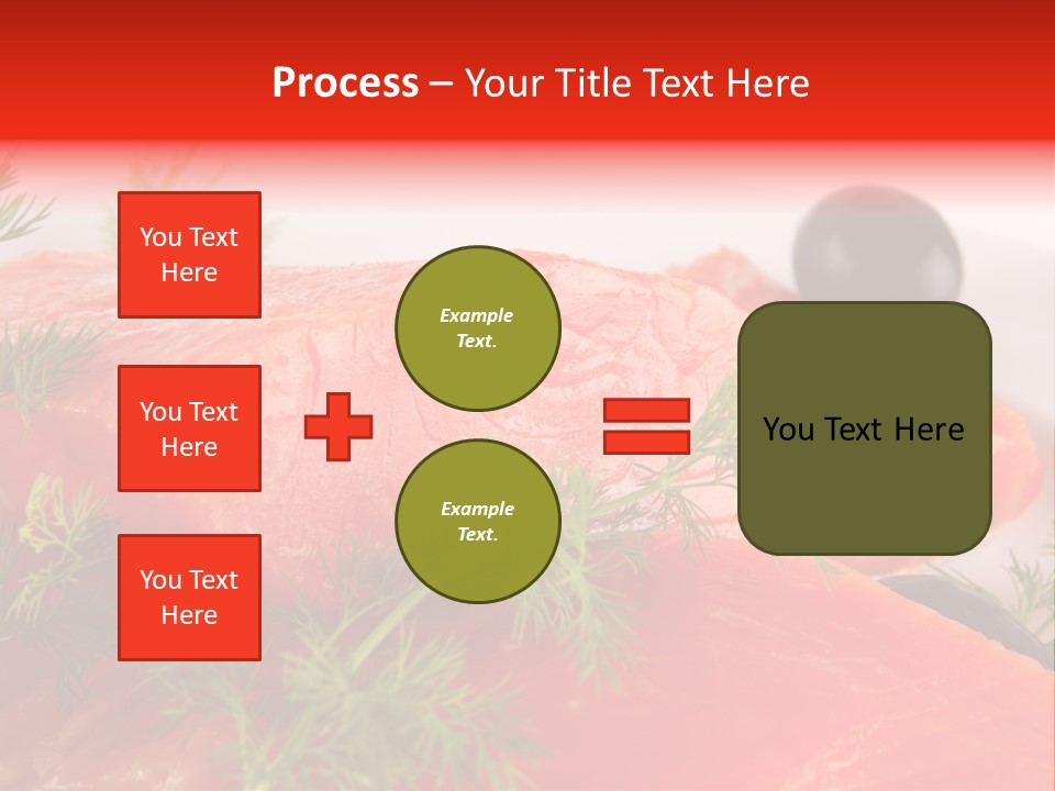 Seafood Object Refreshment PowerPoint Template