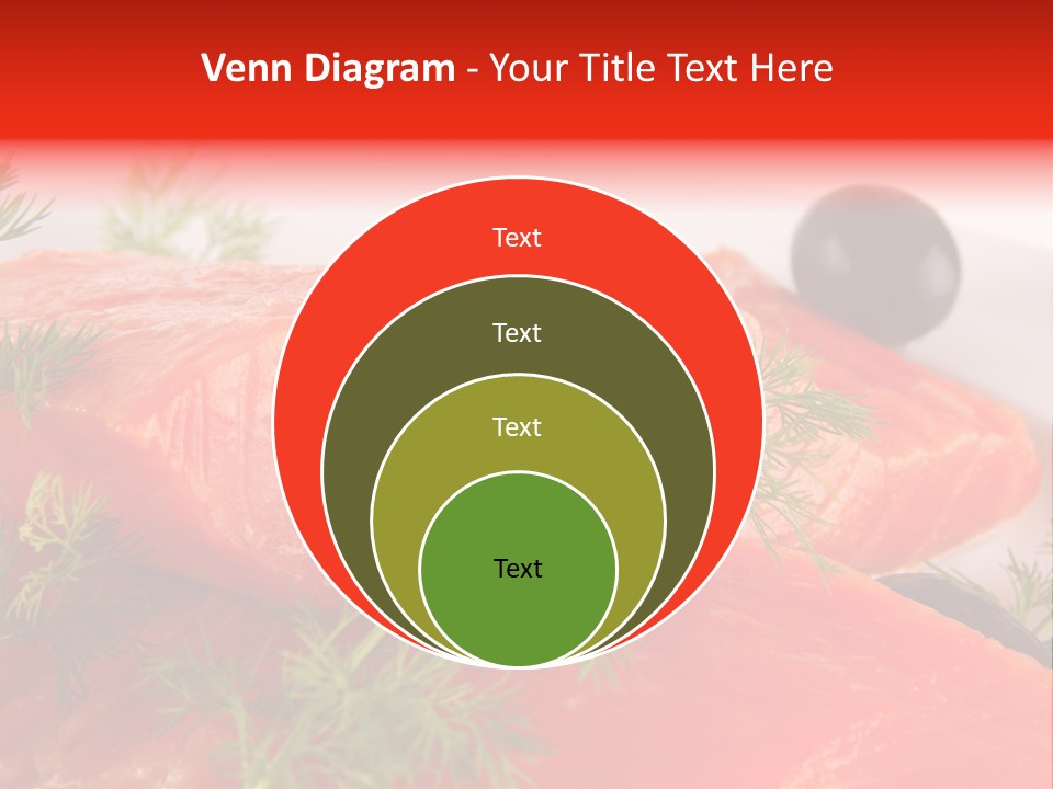 Seafood Object Refreshment PowerPoint Template