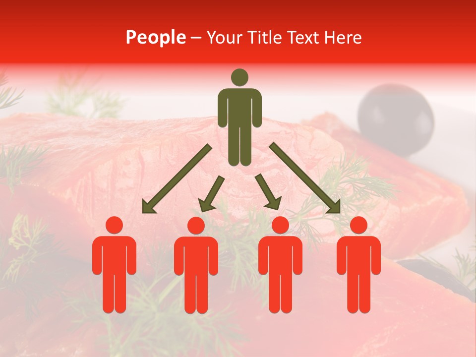 Seafood Object Refreshment PowerPoint Template