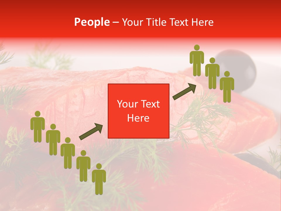 Seafood Object Refreshment PowerPoint Template