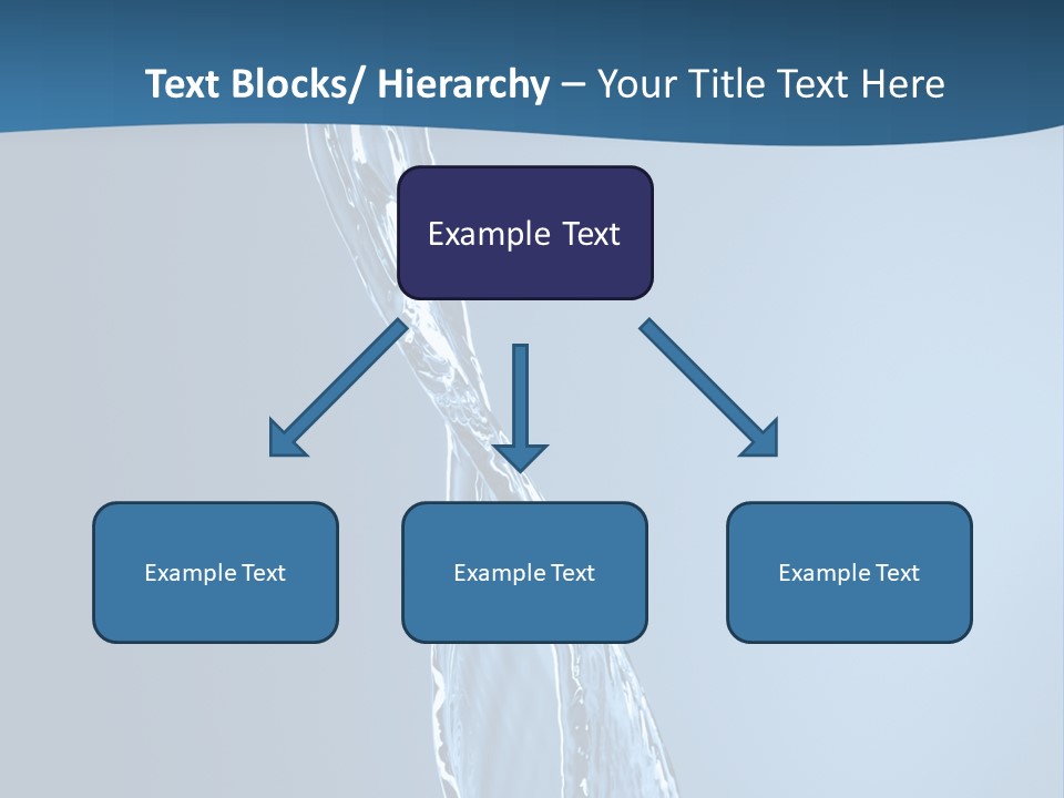 Shot Fresh Blue PowerPoint Template