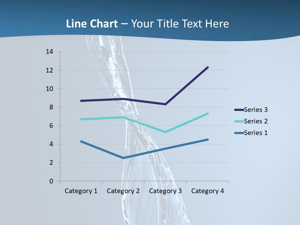 Shot Fresh Blue PowerPoint Template