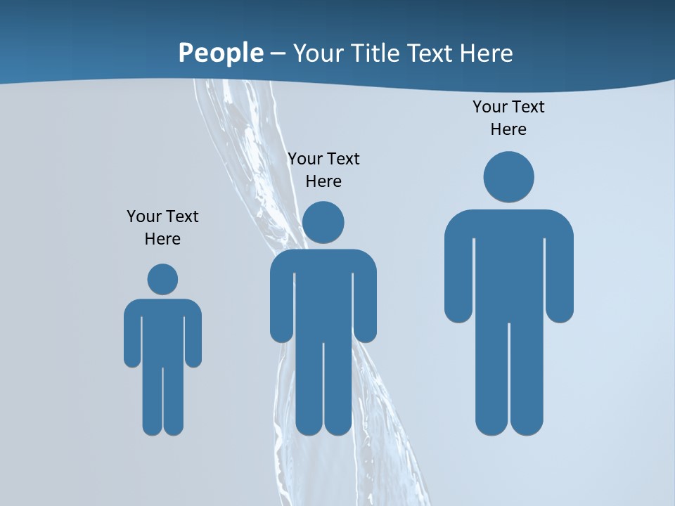 Shot Fresh Blue PowerPoint Template