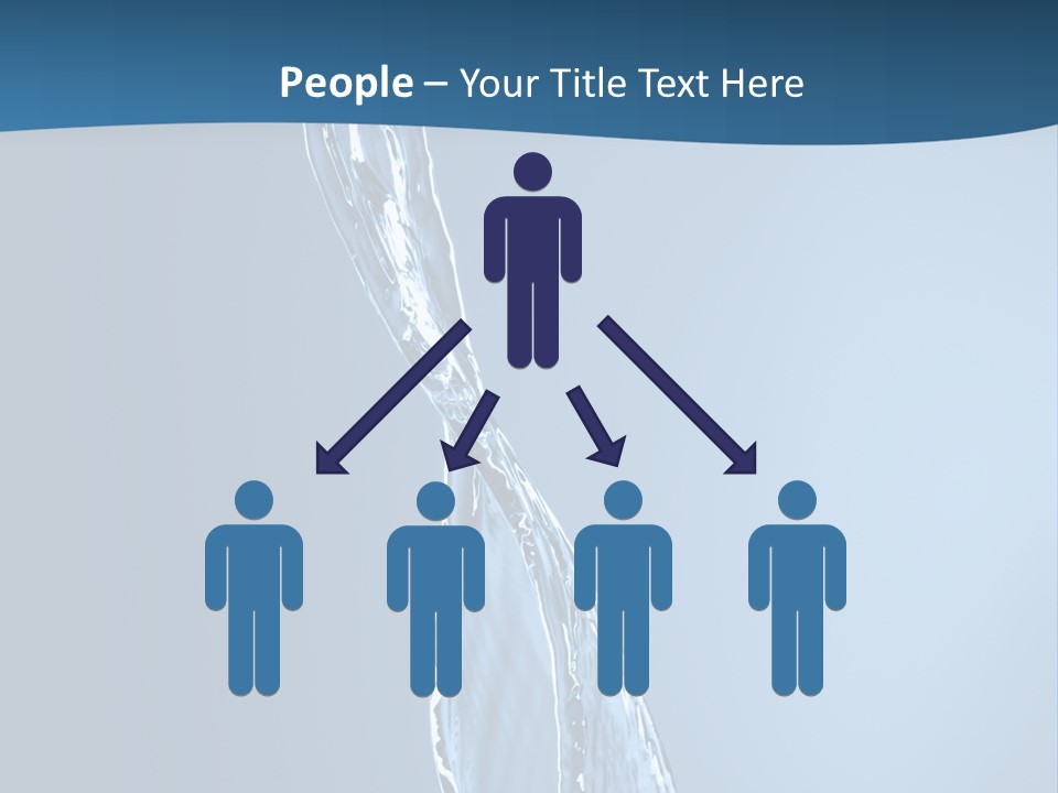 Shot Fresh Blue PowerPoint Template