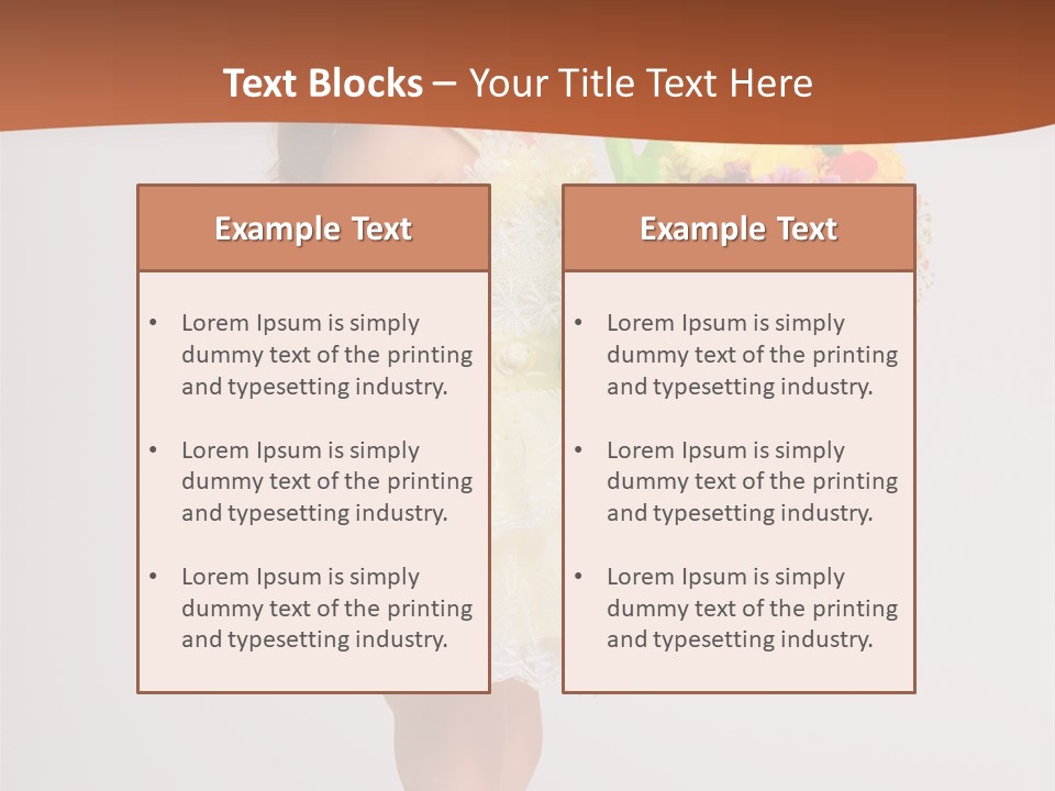 Holiday Childhood Happiness PowerPoint Template