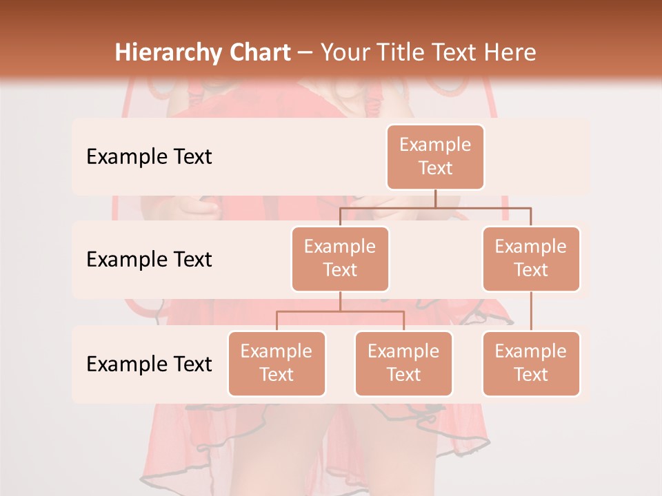 Little Girl In A Dress PowerPoint Template