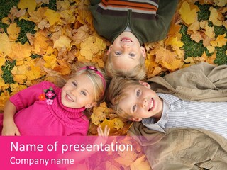 Autumn Active Small PowerPoint Template