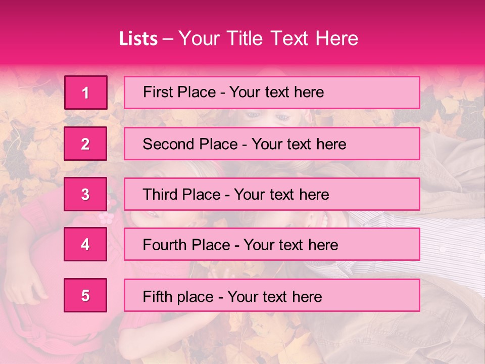 Autumn Active Small PowerPoint Template
