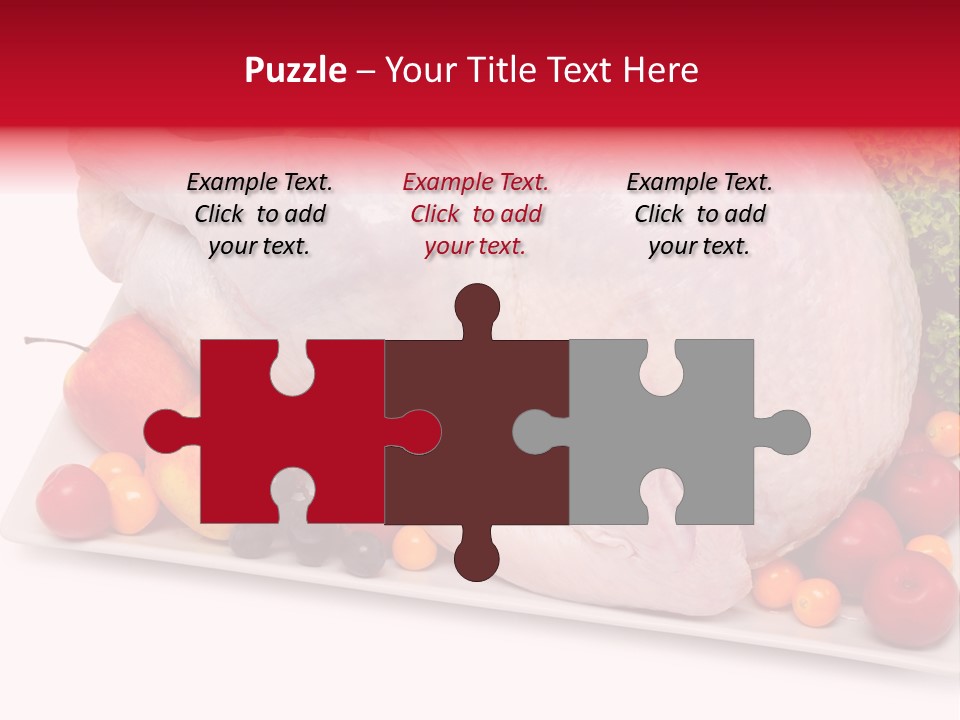 Raw Turkey PowerPoint Template