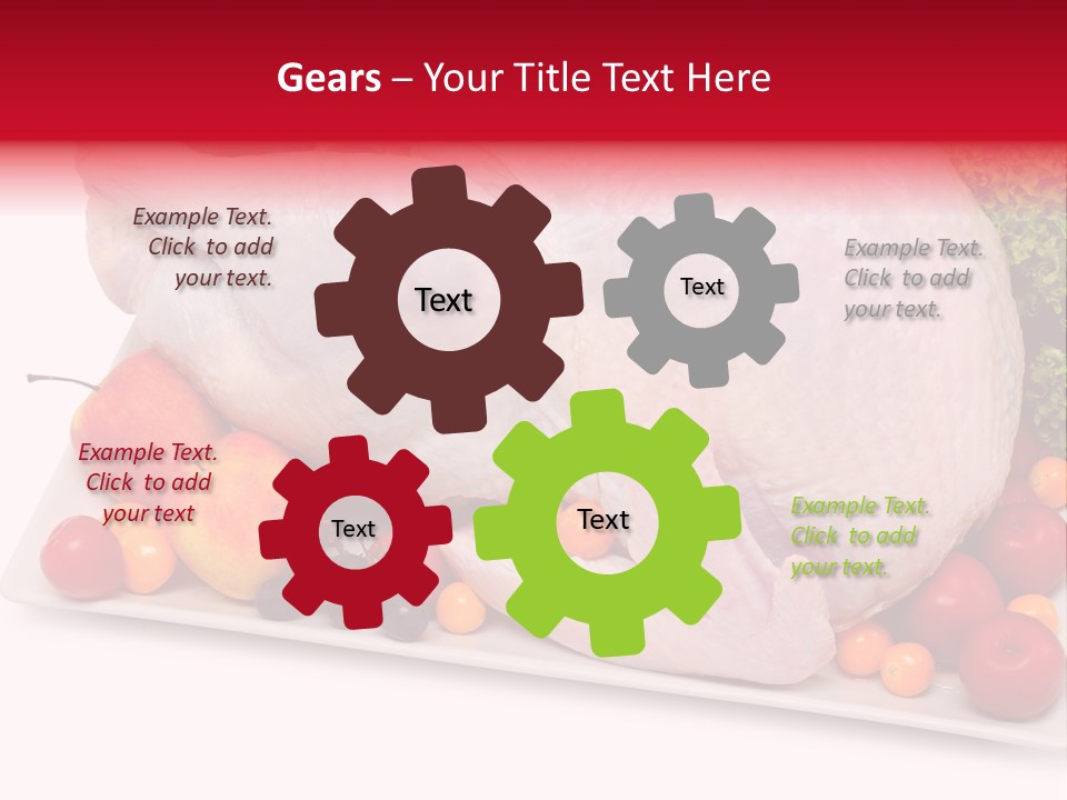 Raw Turkey PowerPoint Template