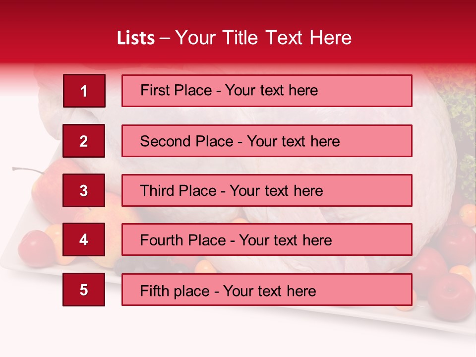 Raw Turkey PowerPoint Template