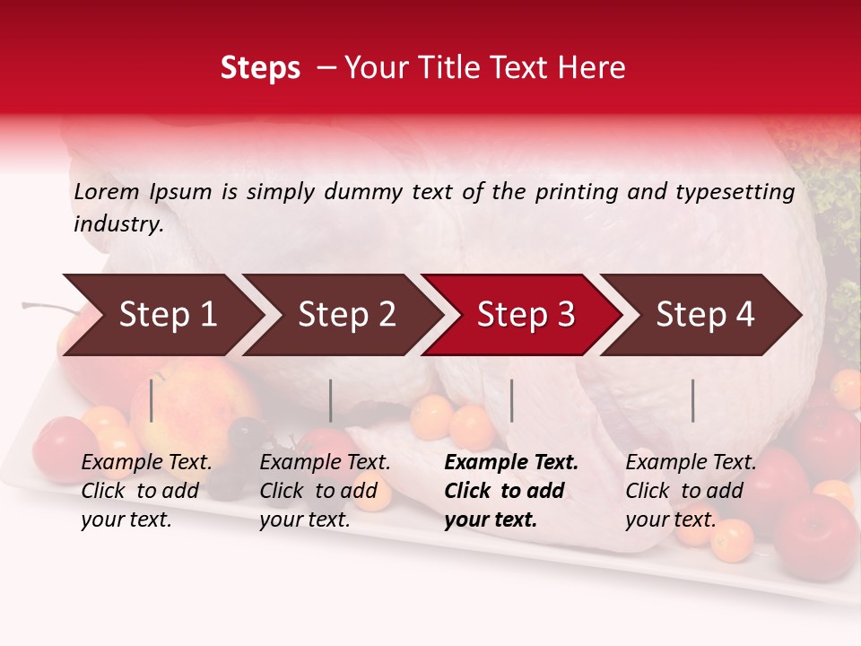 Raw Turkey PowerPoint Template