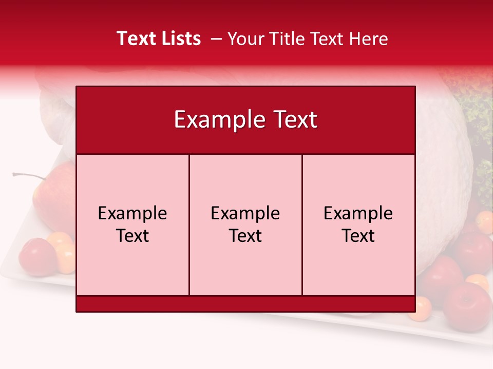 Raw Turkey PowerPoint Template