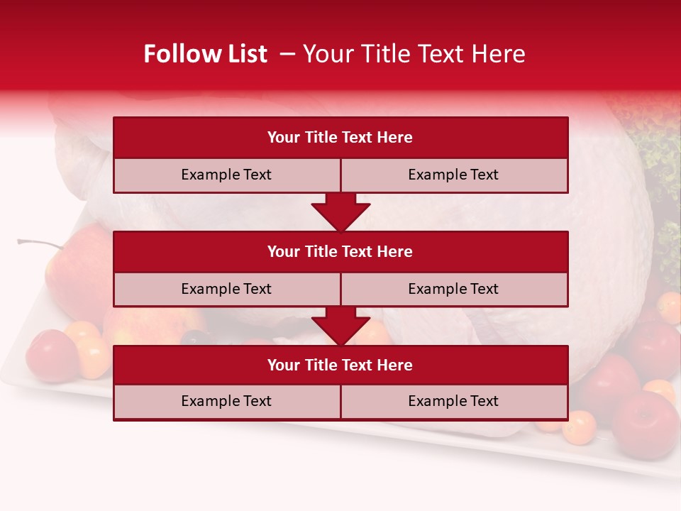 Raw Turkey PowerPoint Template