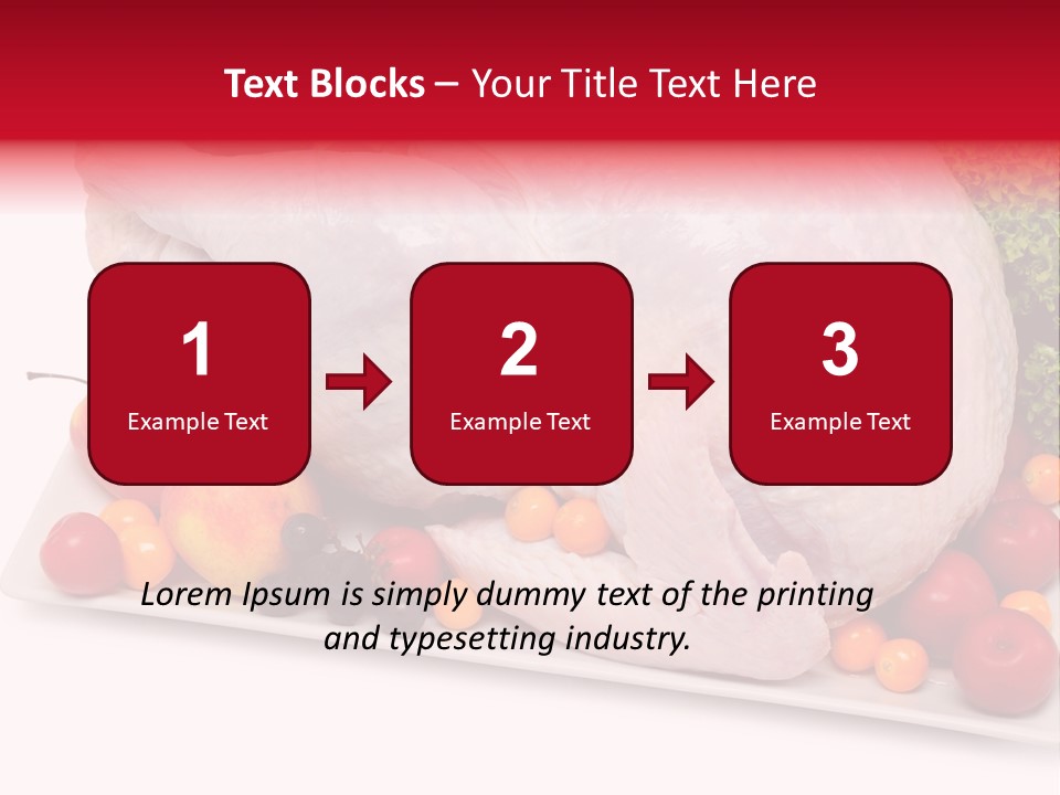 Raw Turkey PowerPoint Template