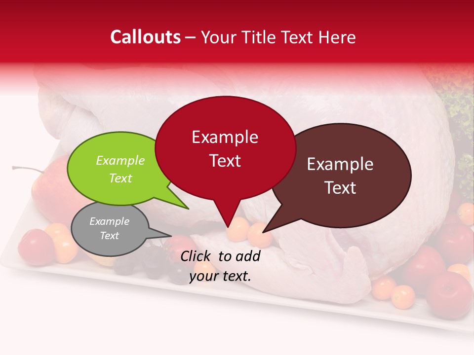 Raw Turkey PowerPoint Template