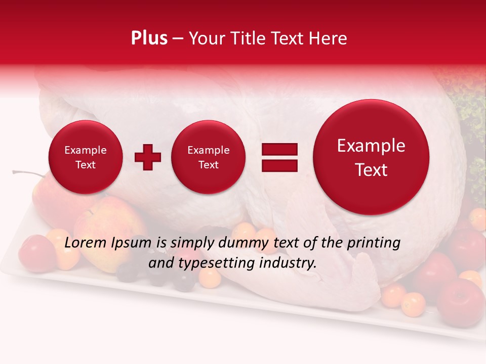 Raw Turkey PowerPoint Template