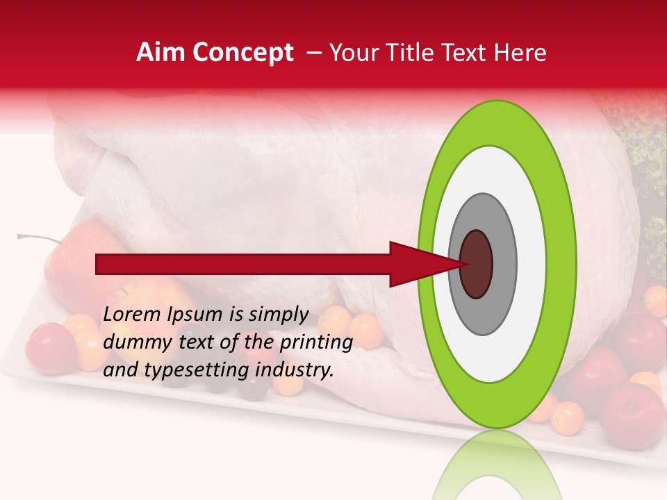 Raw Turkey PowerPoint Template