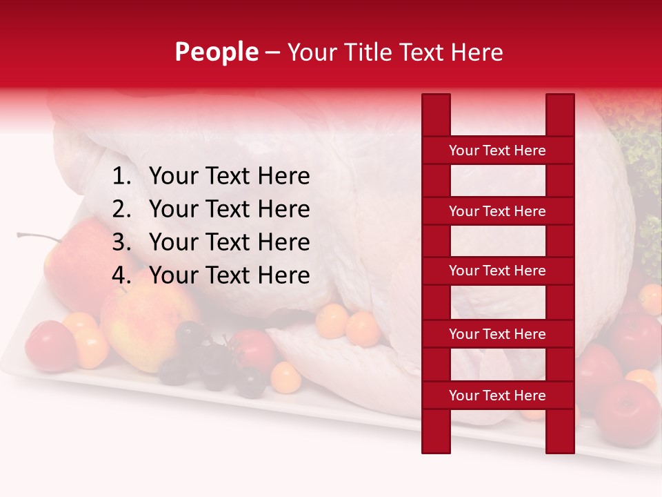 Raw Turkey PowerPoint Template