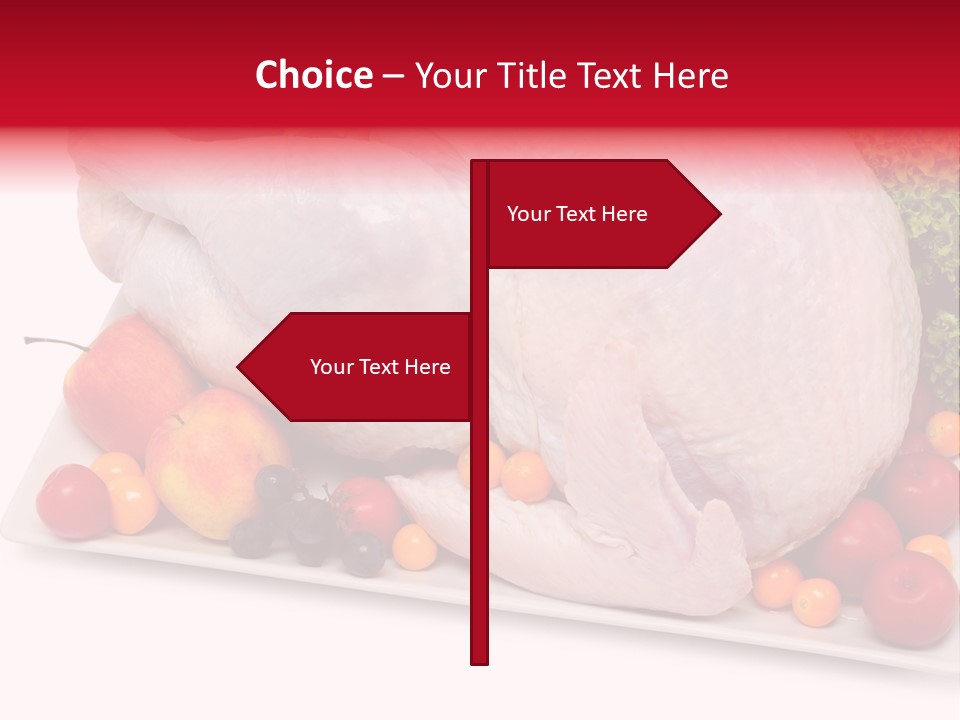 Raw Turkey PowerPoint Template