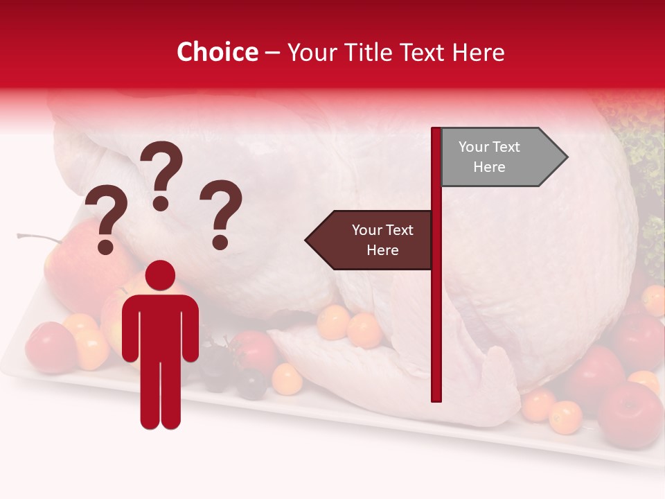 Raw Turkey PowerPoint Template
