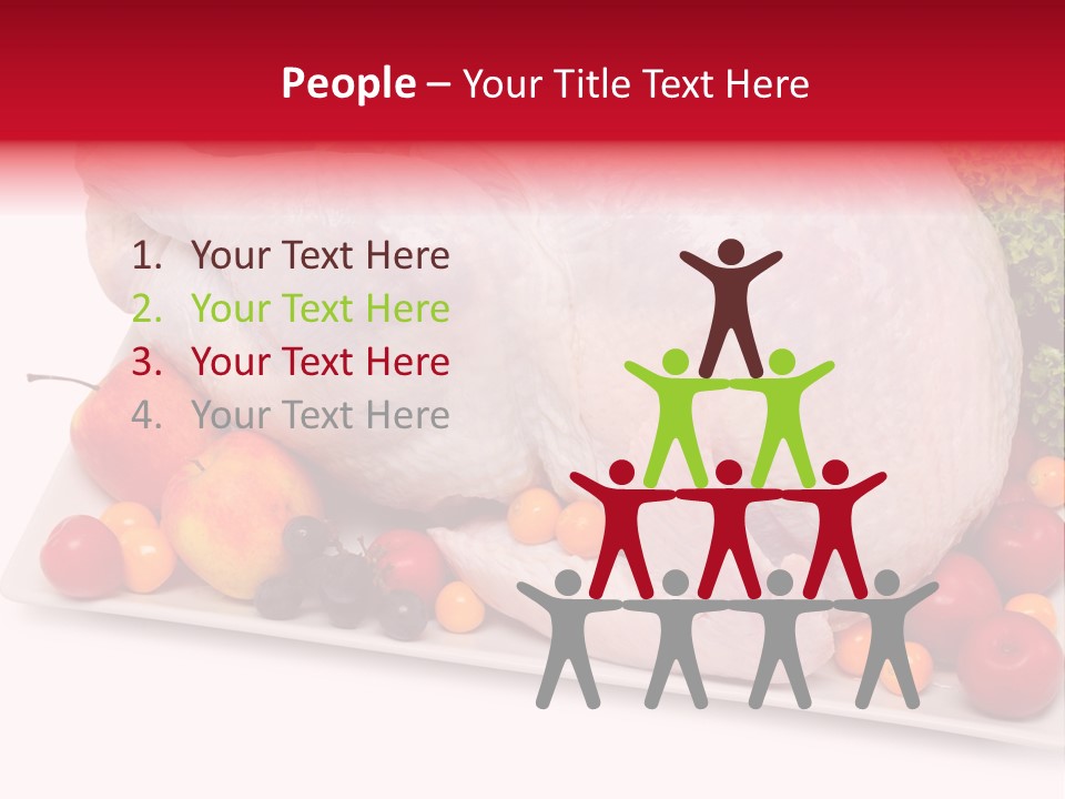 Raw Turkey PowerPoint Template