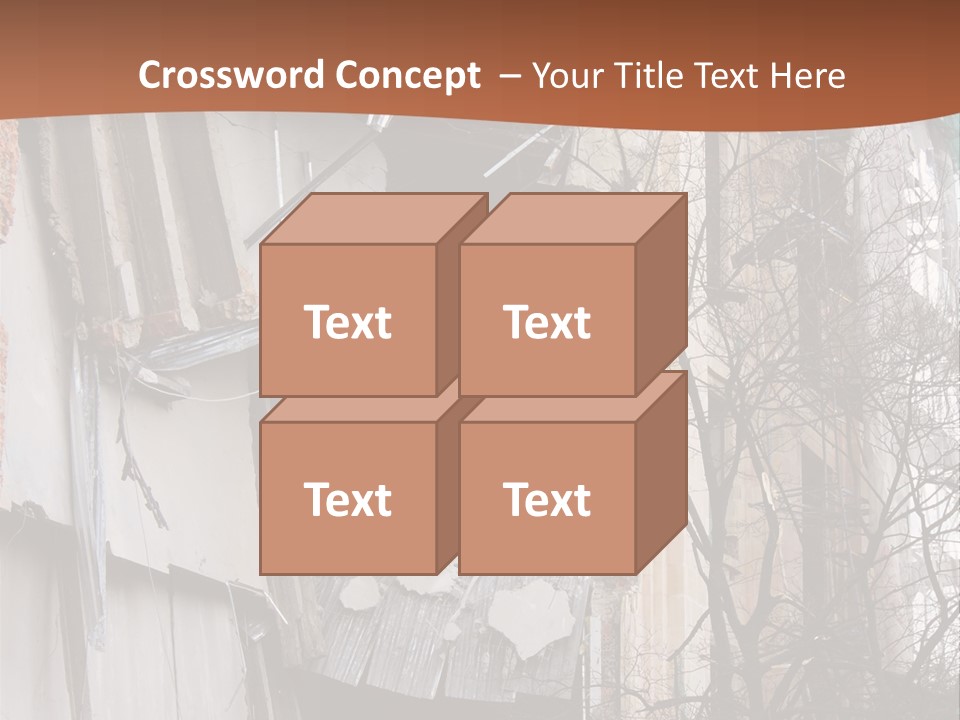 Ruined Building PowerPoint Template
