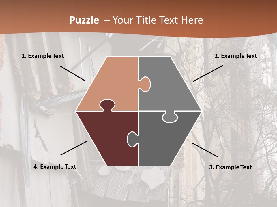 Ruined Building PowerPoint Template