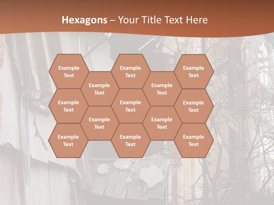 Ruined Building PowerPoint Template