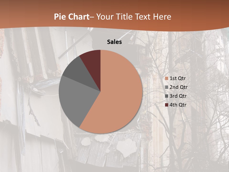 Ruined Building PowerPoint Template