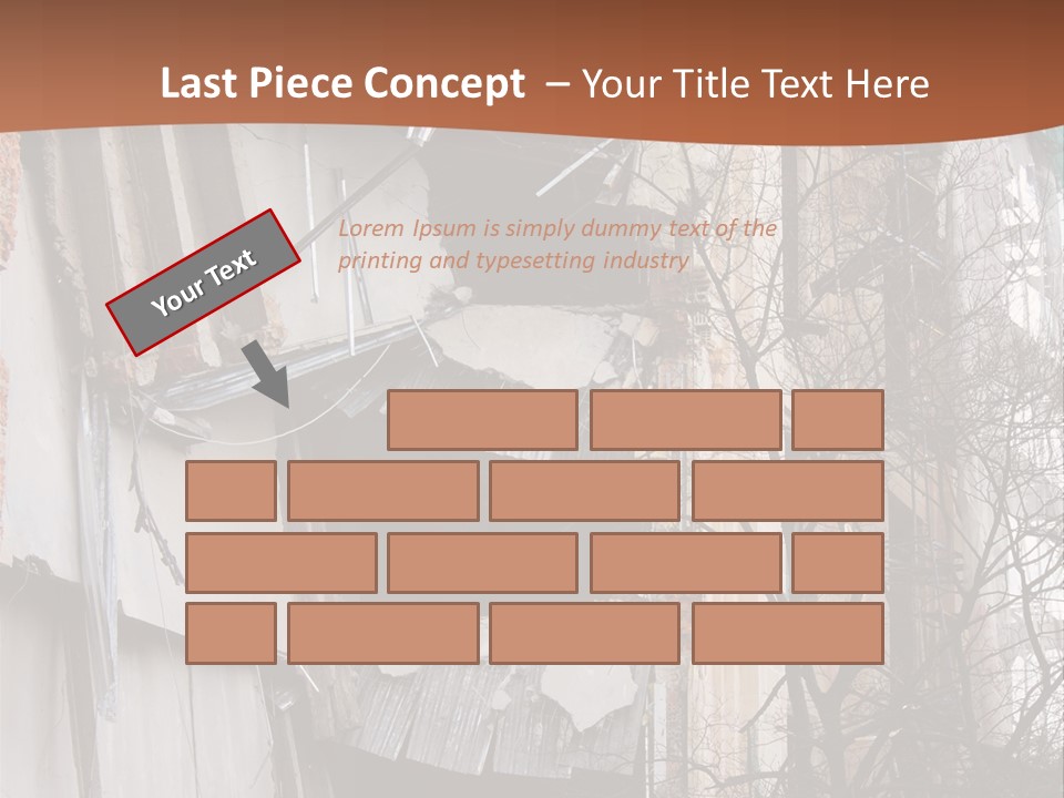 Ruined Building PowerPoint Template