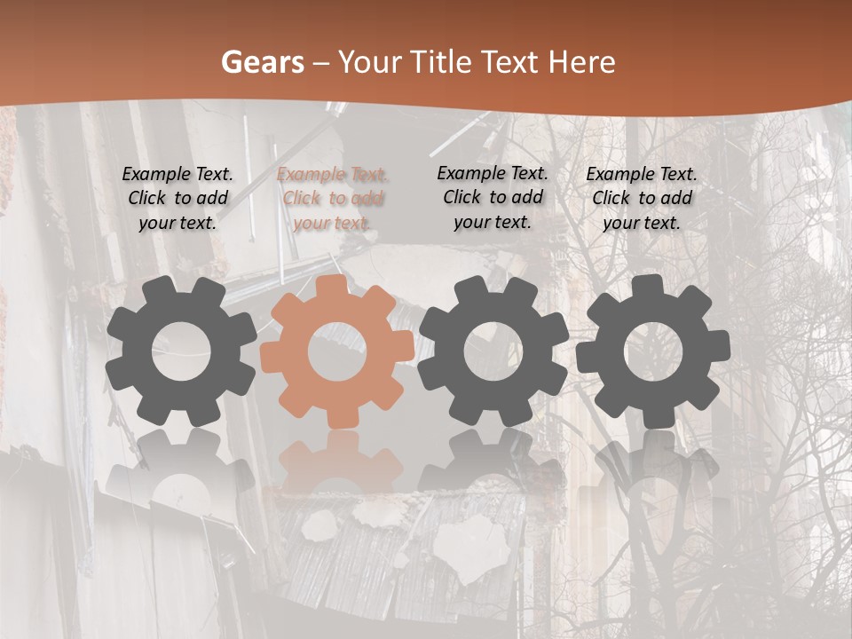 Ruined Building PowerPoint Template