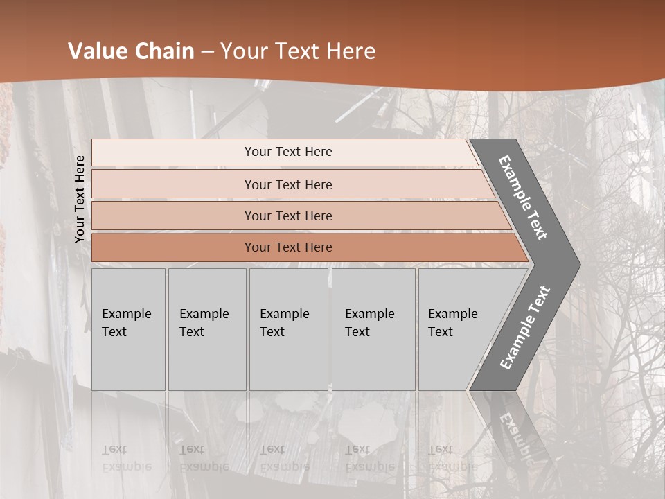 Ruined Building PowerPoint Template