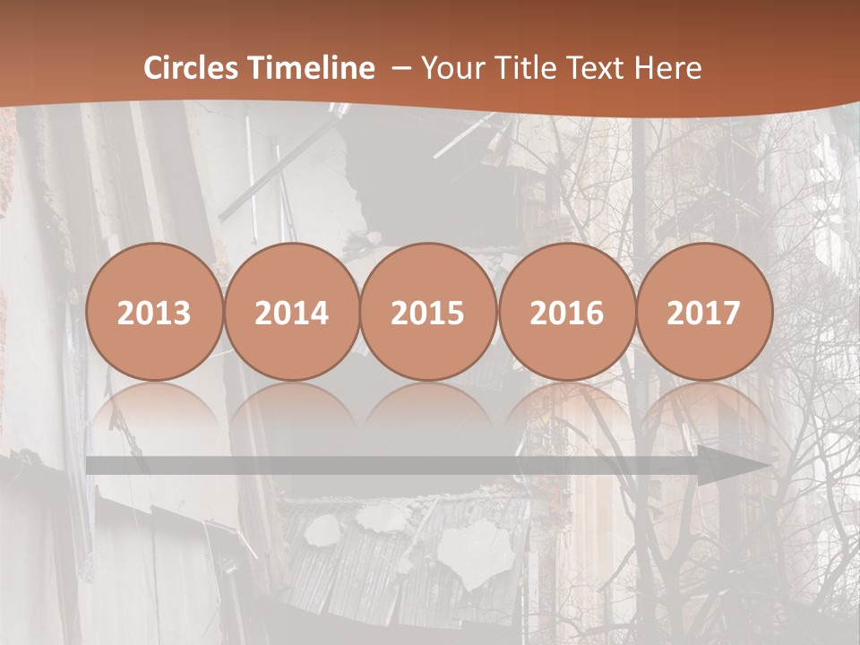 Ruined Building PowerPoint Template