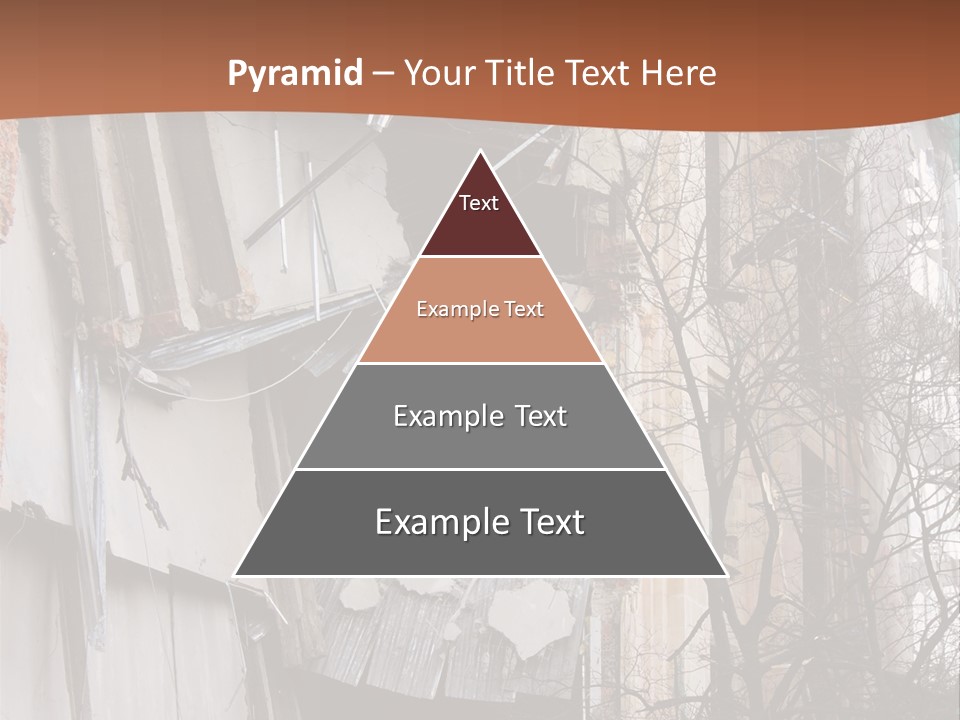 Ruined Building PowerPoint Template