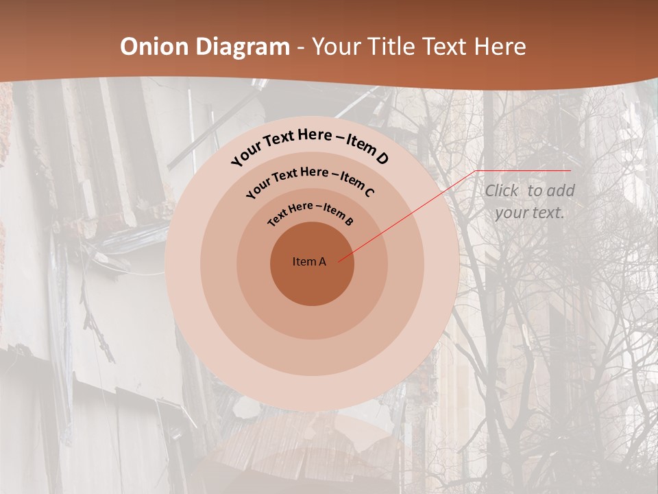 Ruined Building PowerPoint Template