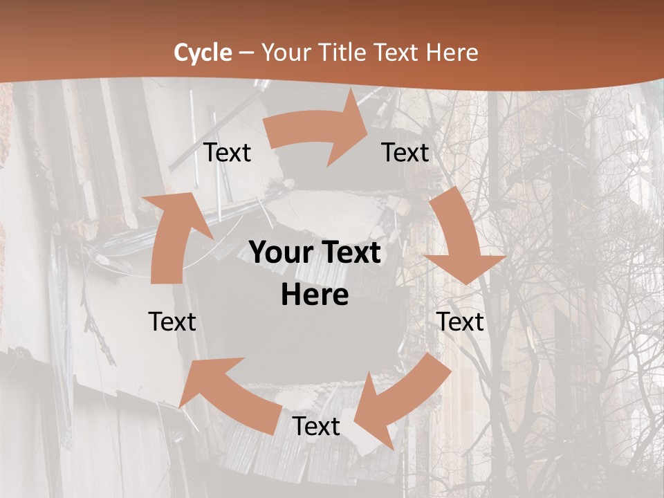 Ruined Building PowerPoint Template