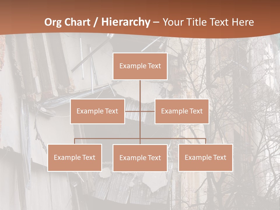 Ruined Building PowerPoint Template