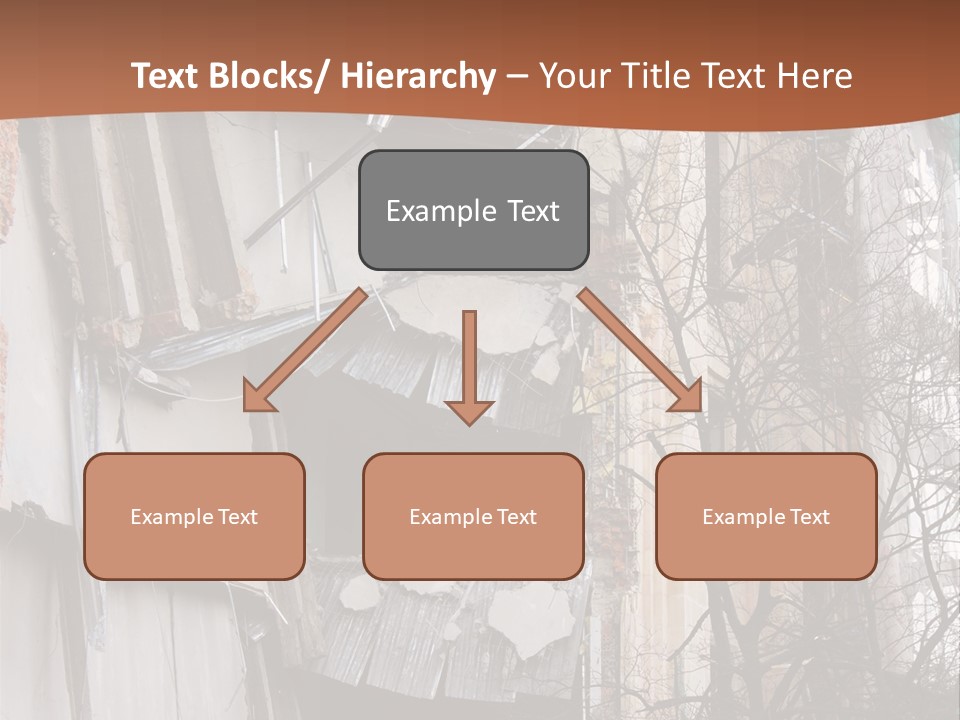 Ruined Building PowerPoint Template