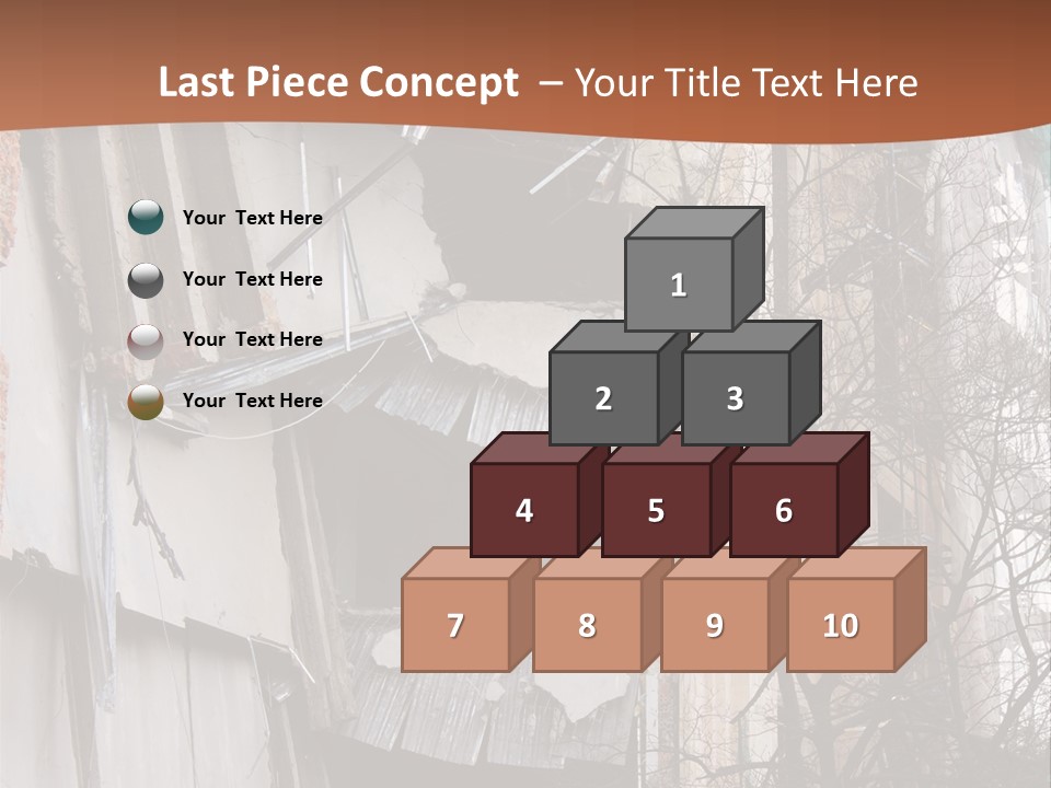 Ruined Building PowerPoint Template