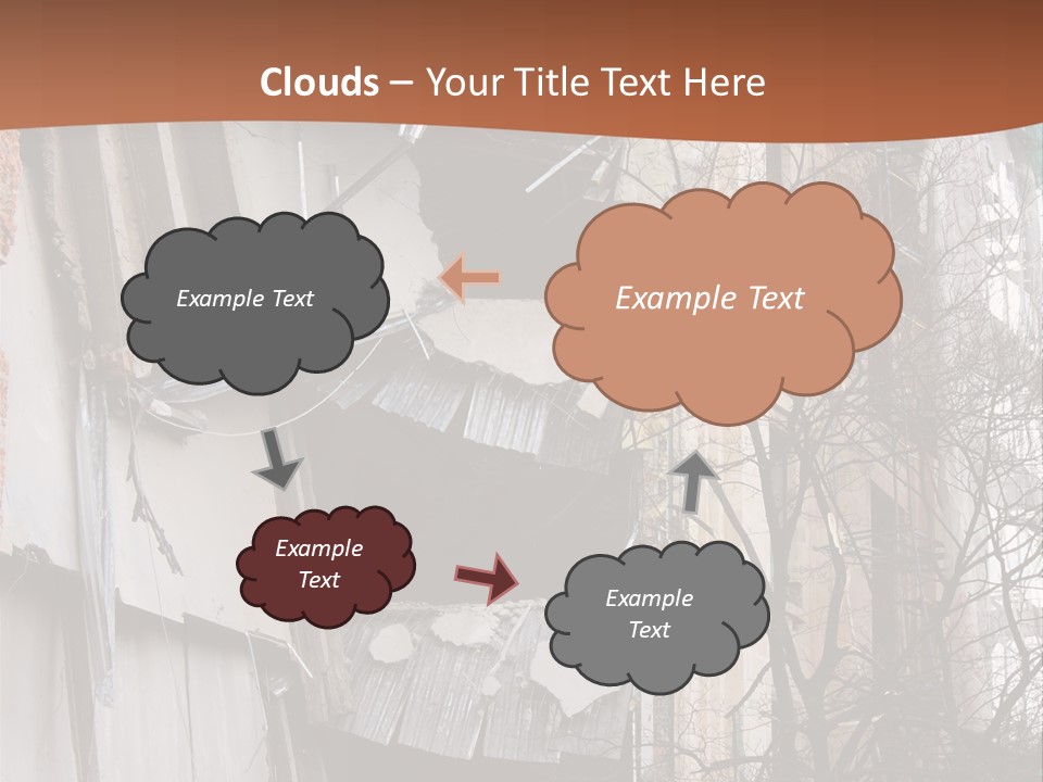 Ruined Building PowerPoint Template
