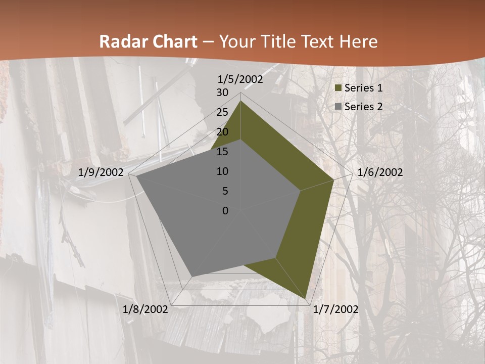 Ruined Building PowerPoint Template