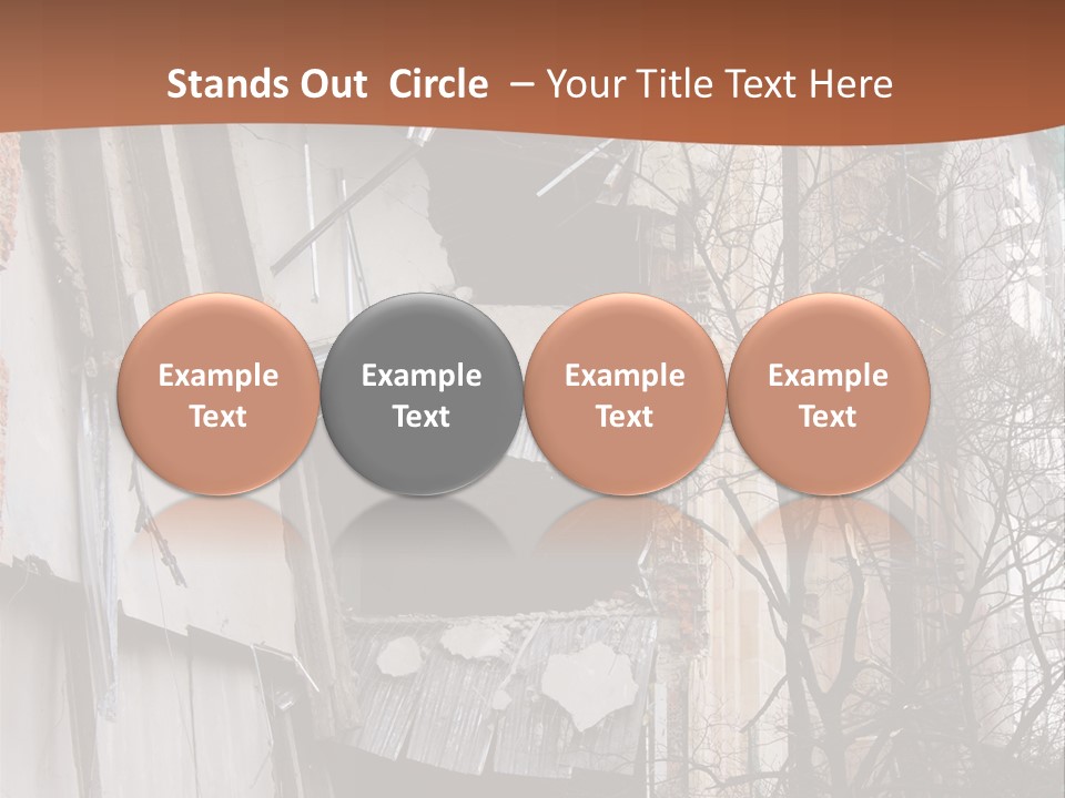 Ruined Building PowerPoint Template