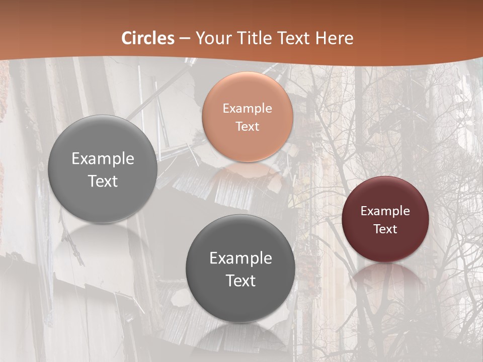 Ruined Building PowerPoint Template